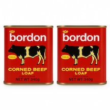 Bordon Corned Beef Loaf 340 Gr X2 Adet