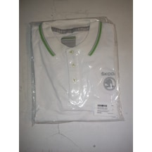 POLO T-SHIRT BAYAN BEYAZ  S BEDEM Beyaz