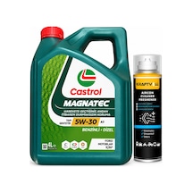 Castrol Motor Yağı Magnatec 5W-30 A5 4 L + Klima Bombası 200 ML