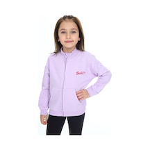 Toontoy Kız Çocuk Baskılı Hırka Lila Toontoy Kız Çocuk Baskılı Hırka Lila