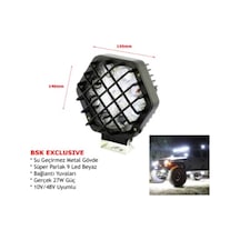 10V-48V Led Lamba Off-Road 9 X 3W 27W 135 X 405 Korulamalı N11.47483