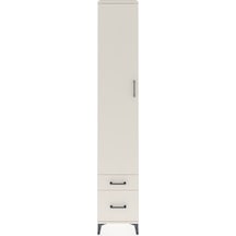 Hyperion Dolap 3 Raflı 2 Çekmeceli Tek Askılı 44x44x243 Aytaşı-aytaşı Aytası