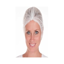 Ayliz Plast&Ambalaj Tek Kullanımlık Bone Beyaz 40 x 42 Cm 10 G 100'lü