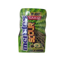 Mentos Sour Yeşil Elma Aromalı Draje Sakız 6 x 56 G