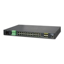 Planet Pl Igsw 24040T 24 Port Gigabit 4 Port Sfp L2 Endüstriyel