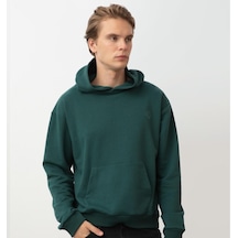 Nors Kvasir Kapüşonlu Sweatshirt Nefti Yeşil 001