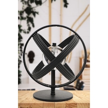 Yumak Metal Aksesuar Siyah 20 Cm