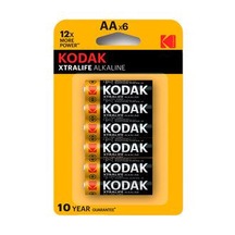 Kodak Xtralife Alkalin Blister AA Kalem Pil 4+2'li