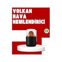 Volkanik Tasarımlı Led Işıklı Ultrasonik Nemlendirici