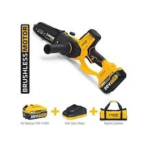 Sgs 5310 Zincirli Kömürsüz Ağaç Budama Testeresi 20 Volt