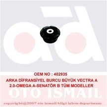 DEFRANSIYEL BURCU ARKA VECTRA A 88-95 OMEGA A 86-94 SENATOR BÜYÜK