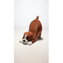 Köpek Figürlü Telefon Tutucu Stand - 3d Baskı Ofis Masaüstü Aksesuarı Ve Biblo