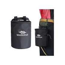 Wondernest Tozu Torbası Tırmanış Sporları Siyah Magnezyum Kemerli Kaya Tırmanışı Fd-002 Depolama Cep Açık Hava Siyah