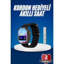 Ultra Akıllı Saat 49 Mm Çift Kordonlu Arama Cevaplama Bluetooth Bağlantılı