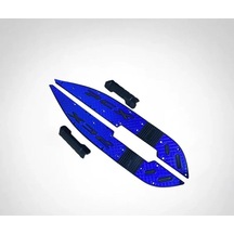 Honda Pcx Cnc Modifiye Basamak Mavi 2021-2024