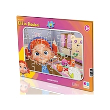 Ks Games Trt Elif'in Düşleri 24 Parça Çerçeveli Çocuk Puzzle - Kız Çocuk - Ed704-1