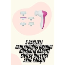 Kuş Sağlık & Bakım Diğer 5 Başlıklı Titreşimli Cilt Temizleme Seti Canlandırıcı Ve Onarıcı