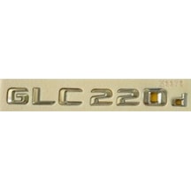 Mercedes Uyumlu Yazı Glc 220d Krom