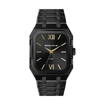 Michael Fellini 2396-7 Unisex Kol Saati Altın - Siyah