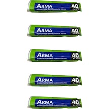 Arma Naylon Tadilat Boya Koruyucu Örtü Poşet Folyo - 4x10 Metre - 40 M2 - 5 Paket