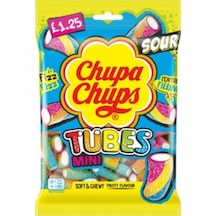 Tubes Mini Sour Soft & Chewy Fruity Flavour 120 G Ekşi Mini Meyveli Şeker