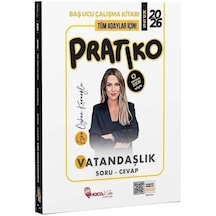 2026 Kpss Vatandaşlık Pratiko Soru Cevap Çalışma Kitabı / Esra...