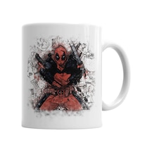 Deadpool Marvel Franciss Kupa Bardak Porselen No35367 Karışık