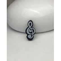 Sol Anahtarı Nota Müzik Desenli Silgi
