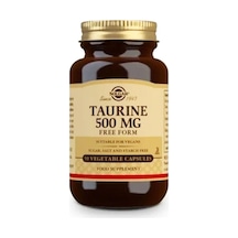 Taurin 500 Mg 50 Kapsül
