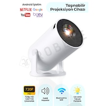 Ultra Hd Taşınabilir Wifi Android Projeksiyon Cihazı Akıllı Sinema