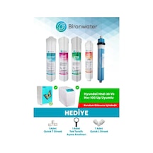 Bironwater Hyundai Su Arıtma Filtre Seti 5li Takım
