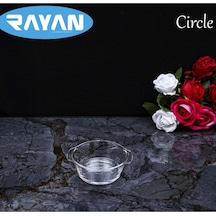 Circle Tekli Yuvarlak Cam Kahvaltılık Royaleks-81474