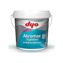 Dyo Akromax Suprema Saf Akrilik İpek Mat Dış Cephe Boyası Beyaz 13.5lt. 13.5 L
