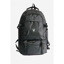 45 Litre Outdoor Büyük Boy Sırt Çantası 1.Sınıf Kalite Si̇yah Siyah