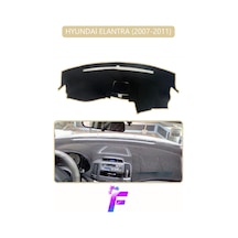 Hyundai Elantra 2007-2011 Uyumlu Torpido Örtüsü Yansıma Önleyici Hızlı Montaj Koruma G13