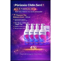 Tüyeson Tüy Dökücü Krem 4 x 250 ML