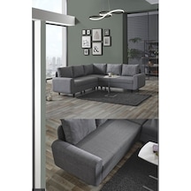 Kagu Corner Flavia Plus Köşe Takımı Gri