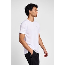 Lescon Erkek Antrenman Kısa Kol T-shirt 25b-1024 Beyaz