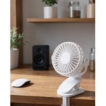 Mandallı 360 Derece Ayarlanabilir Mini Fan Uczzaf01vantilatör-6