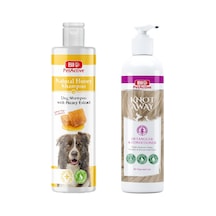 Bio Petactive Doğal Bal Özlü Köpek Şampuanı 400 Ml + Knot Away Kıtık Açıcı Krem 250 Ml 2 Li Set