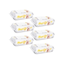 Sleepy Sensitive 90 Yaprak 6 Lı Paket Islak Mendil