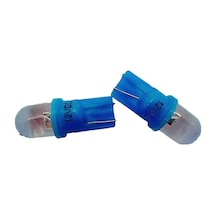 UNİVERSAL T10 12V LED AMPÜL MAVİ 2 Lİ