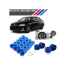 Otozet - Vw Jetta Bijon Civata Kapağı Mavi Renk 20 Adetli Set 17mm 1k06011739b9