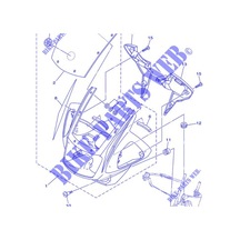 Yamaha Ybr 125 Sol Sip. Çıkartması Vrc7