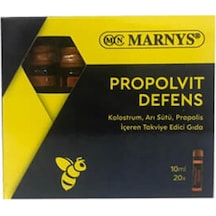 Marnys Propolvit Defens 10Ml 20 Flakon Ambalajlı