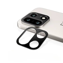 Microcase Oneplus 15 Global Uyumlu Kamera Lens Koruma Halkası - Kapalı Tasarım -siyah Al3401