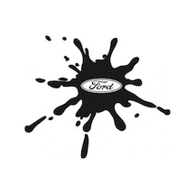 Modifiye Damla Görünümlü Sticker Damlası Yapıştırma 2 Adet