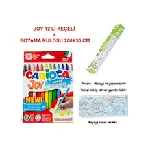 Dinazor Temalı Boyama Seti, 12'li Keçeli Ve Lino İçin