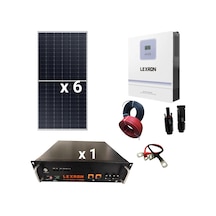 3540 Watt Lityum Akülü Medium Ev Sistemi