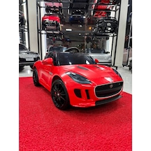 Jaguar Akülü Araba 12 Volt 0-6 Yaş Kırmızı